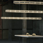 Lyliris Suspension Linéaire en Verre Minimaliste - Neutralighting