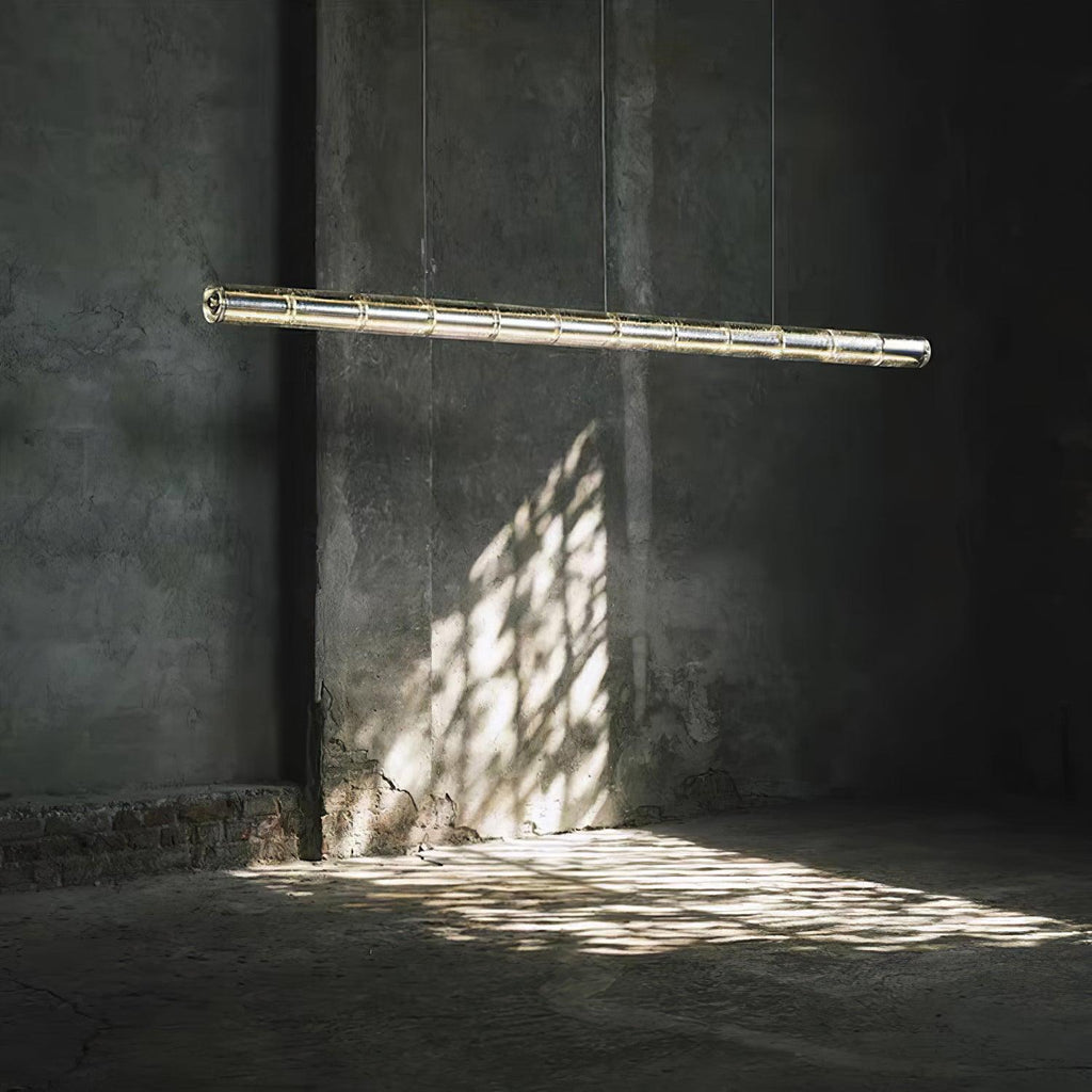 Lyliris Suspension Linéaire en Verre Minimaliste - Neutralighting