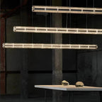 Lyliris Suspension Linéaire en Verre Minimaliste - Neutralighting