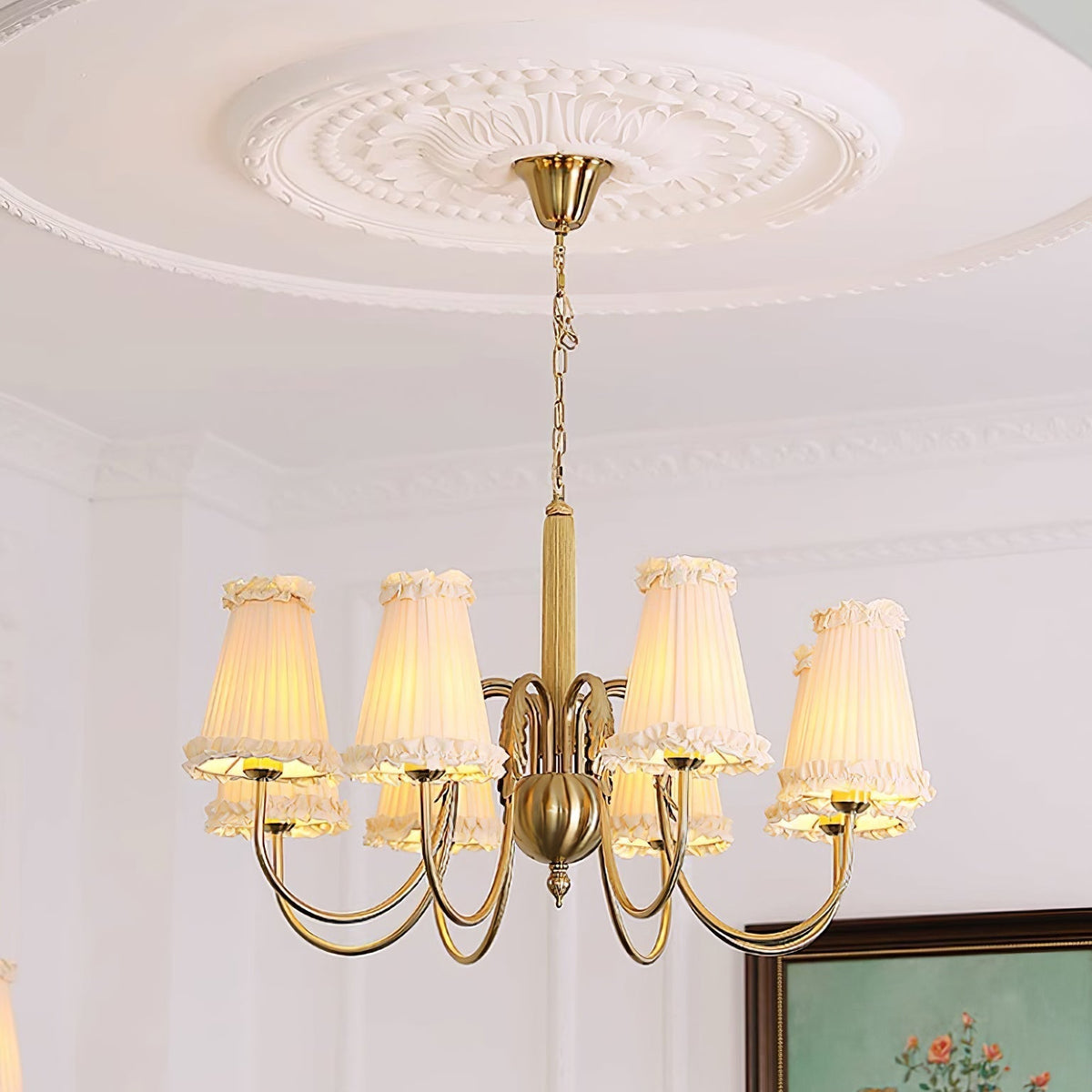 Ervaren Lustre Tissu Luxe Postmoderne Vintage - Neutralighting