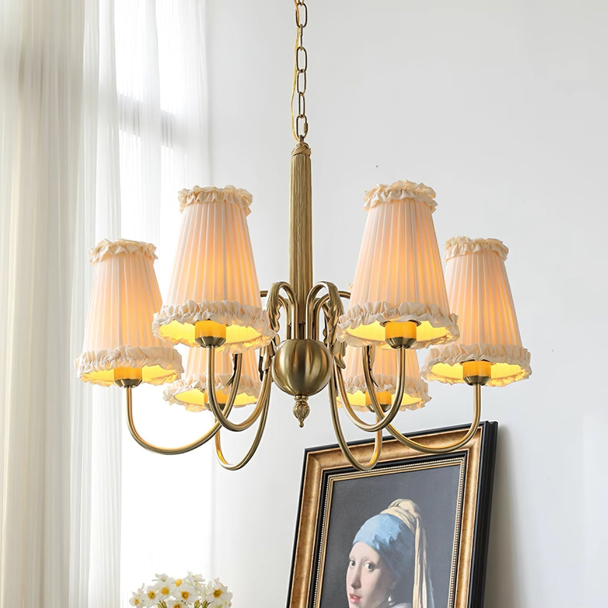 Ervaren Lustre Tissu Luxe Postmoderne Vintage - Neutralighting