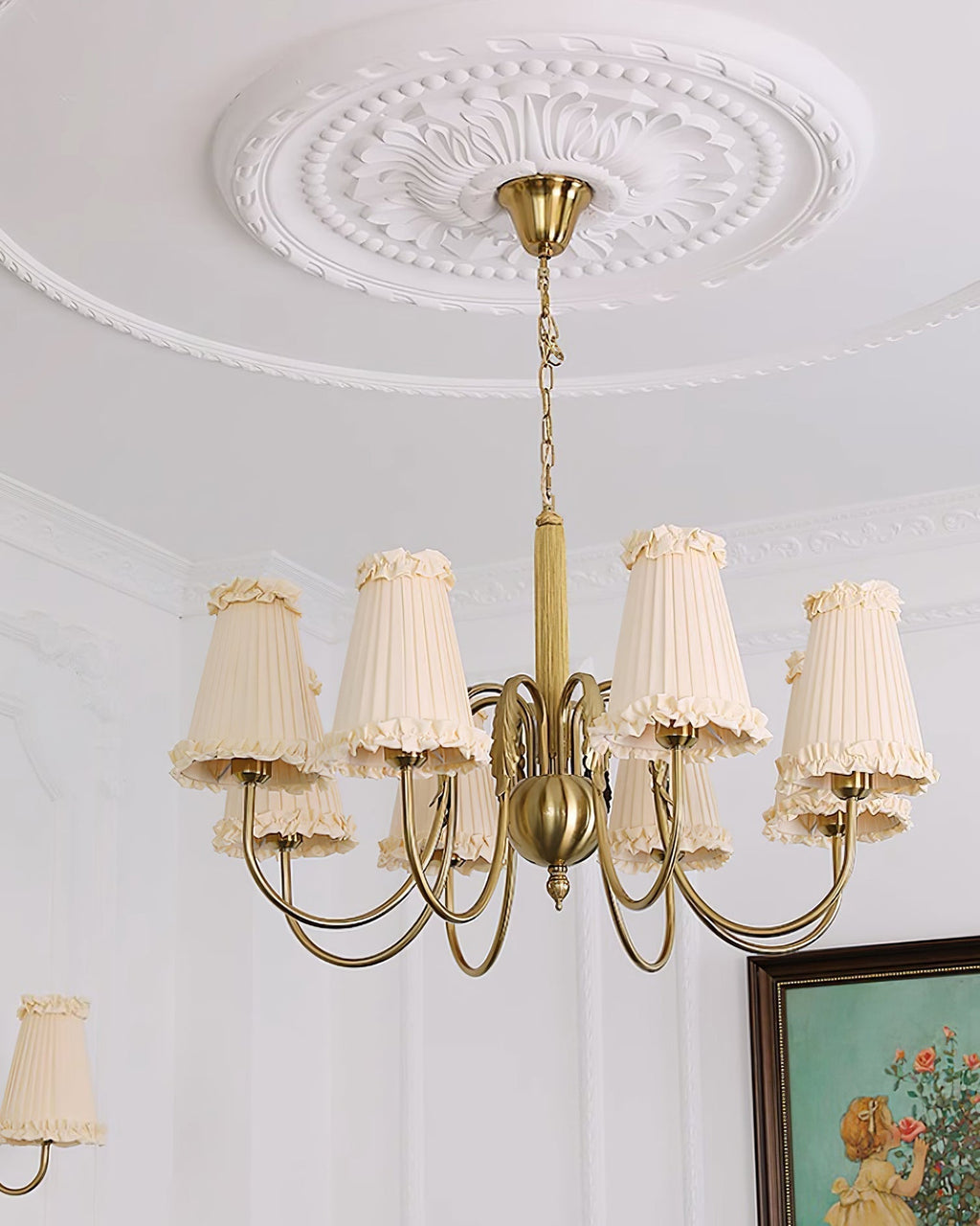 Ervaren Lustre Tissu Luxe Postmoderne Vintage - Neutralighting