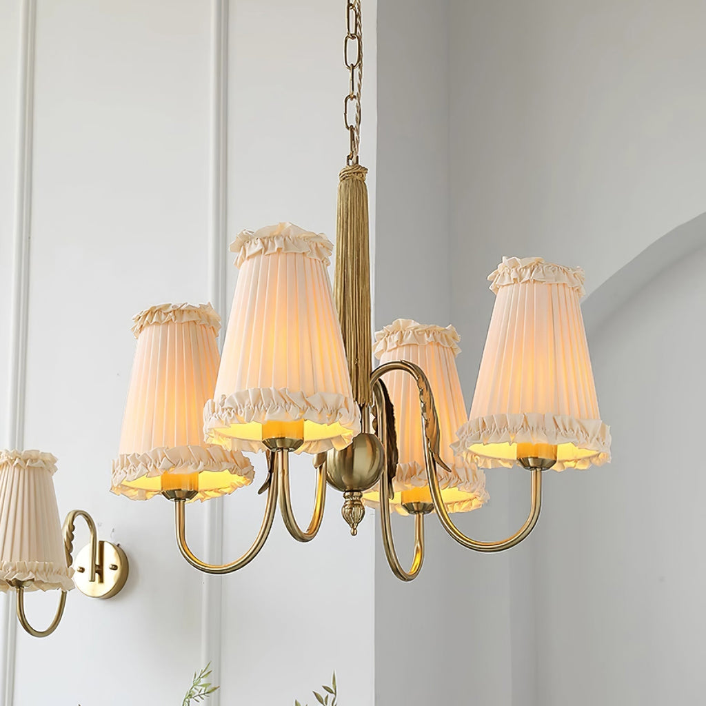 Ervaren Lustre Tissu Luxe Postmoderne Vintage - Neutralighting