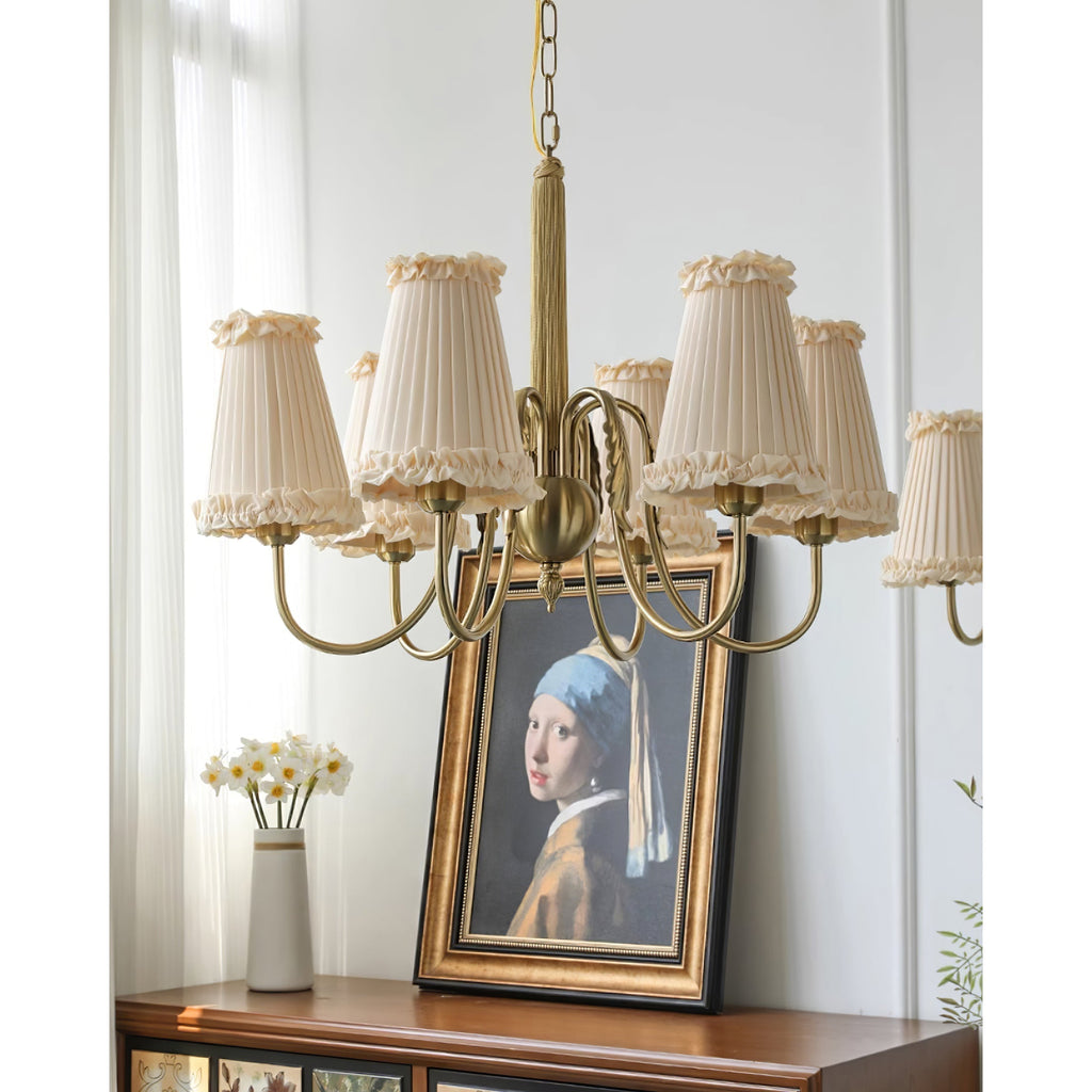 Ervaren Lustre Tissu Luxe Postmoderne Vintage - Neutralighting