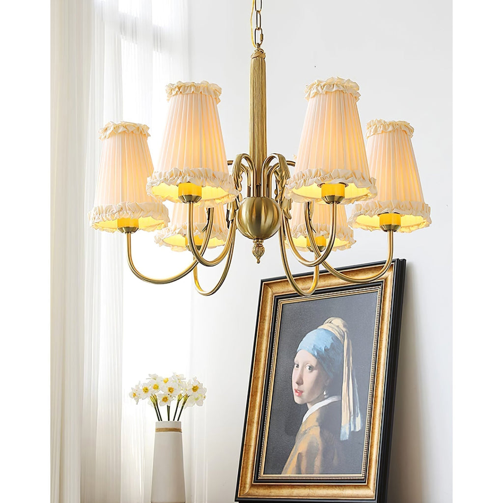 Ervaren Lustre Tissu Luxe Postmoderne Vintage - Neutralighting