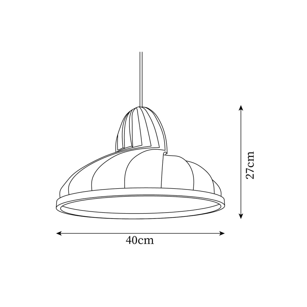 Meblo Lampe Suspendue Wave Organic - Neutralighting