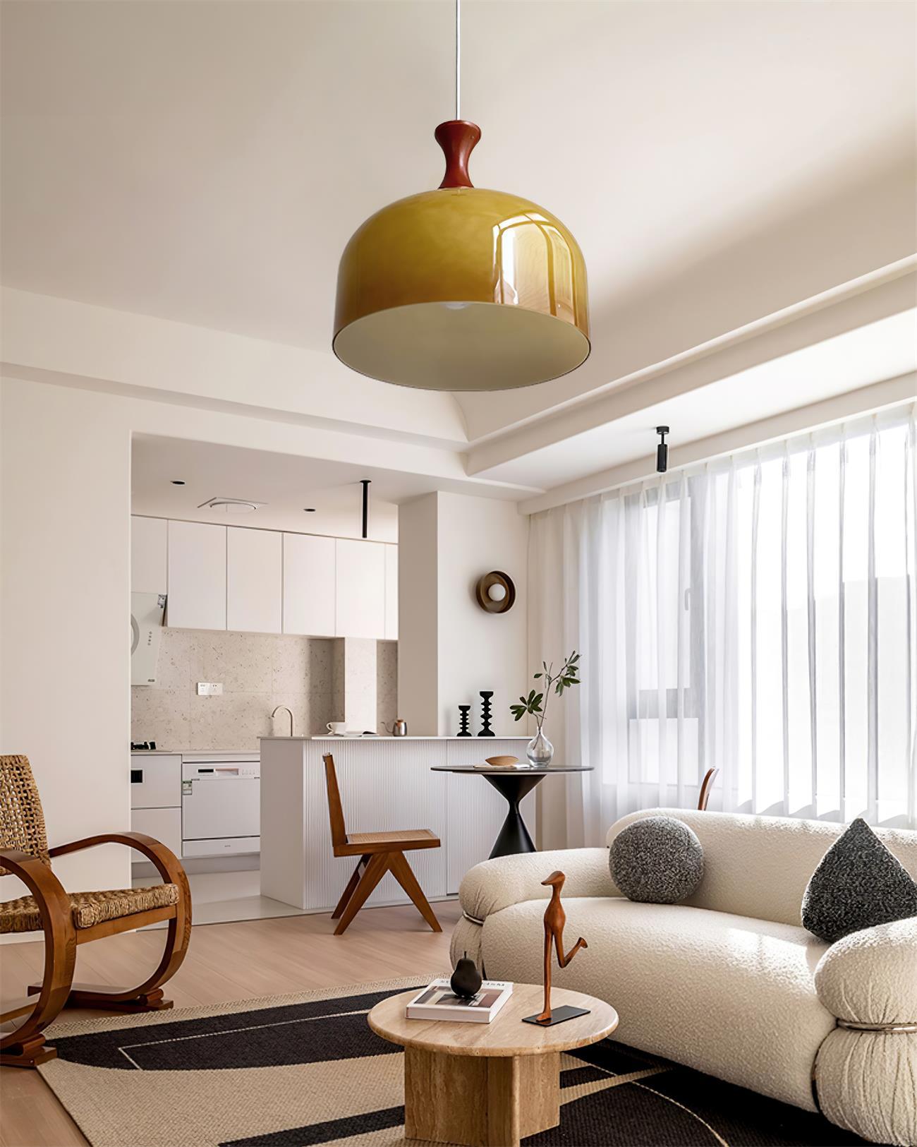 Lioraer Suspension Lampe Rétro en Verre - Neutralighting