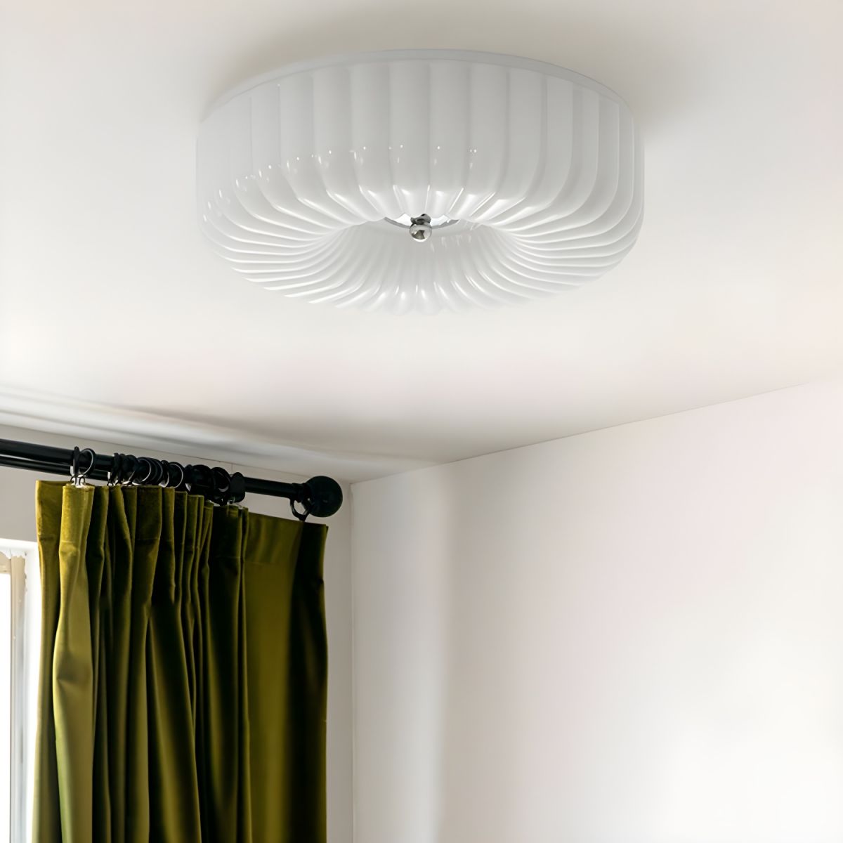 Arisha Moderne LED Verre Plafonnier Chambre à Coucher - Neutralighting
