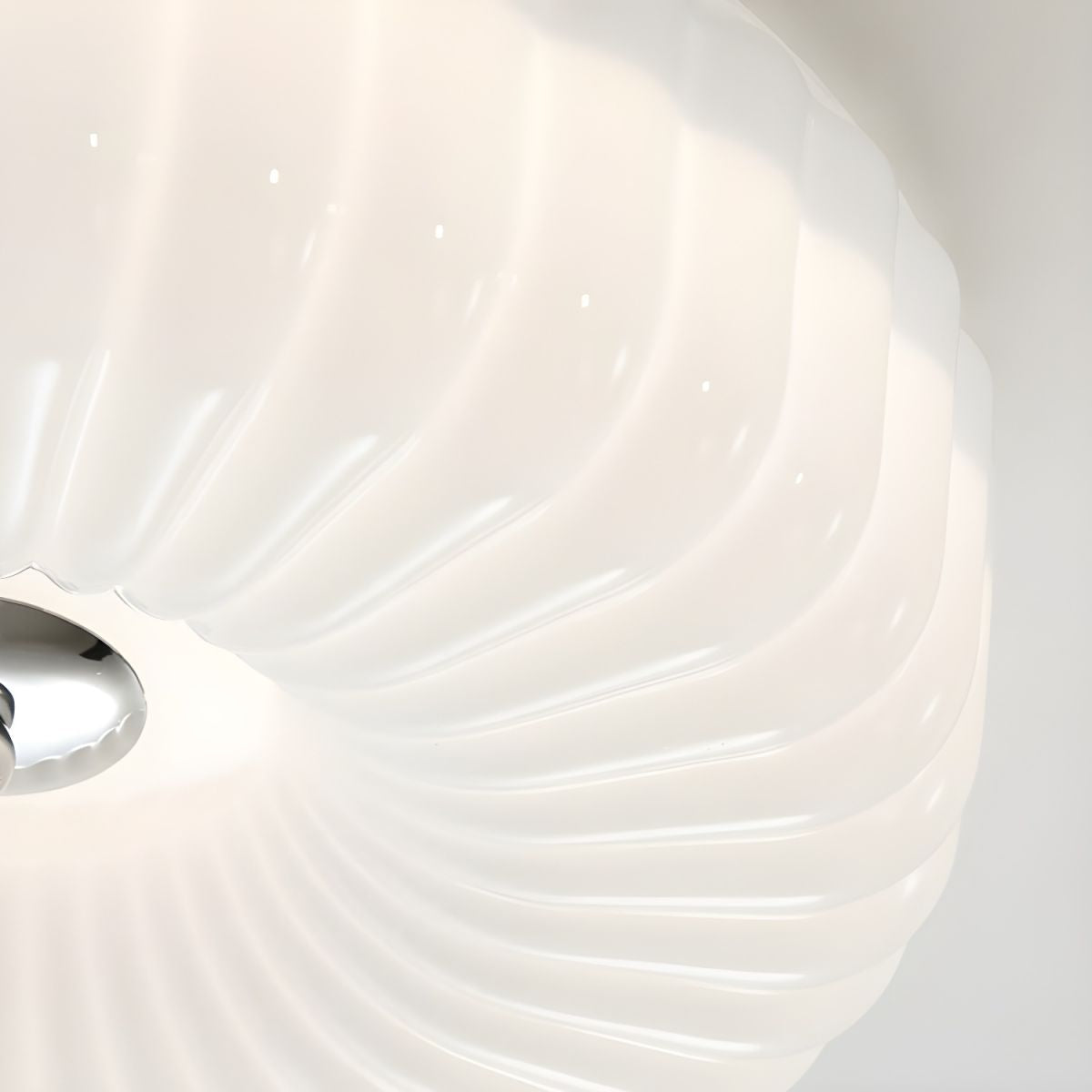Arisha Moderne LED Verre Plafonnier Chambre à Coucher - Neutralighting