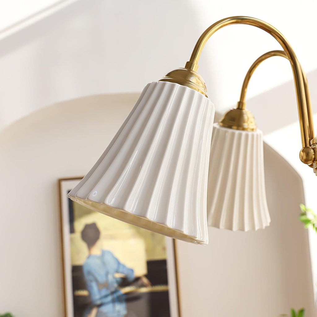 Silas Chandelier Vintage en Céramique - Neutralighting