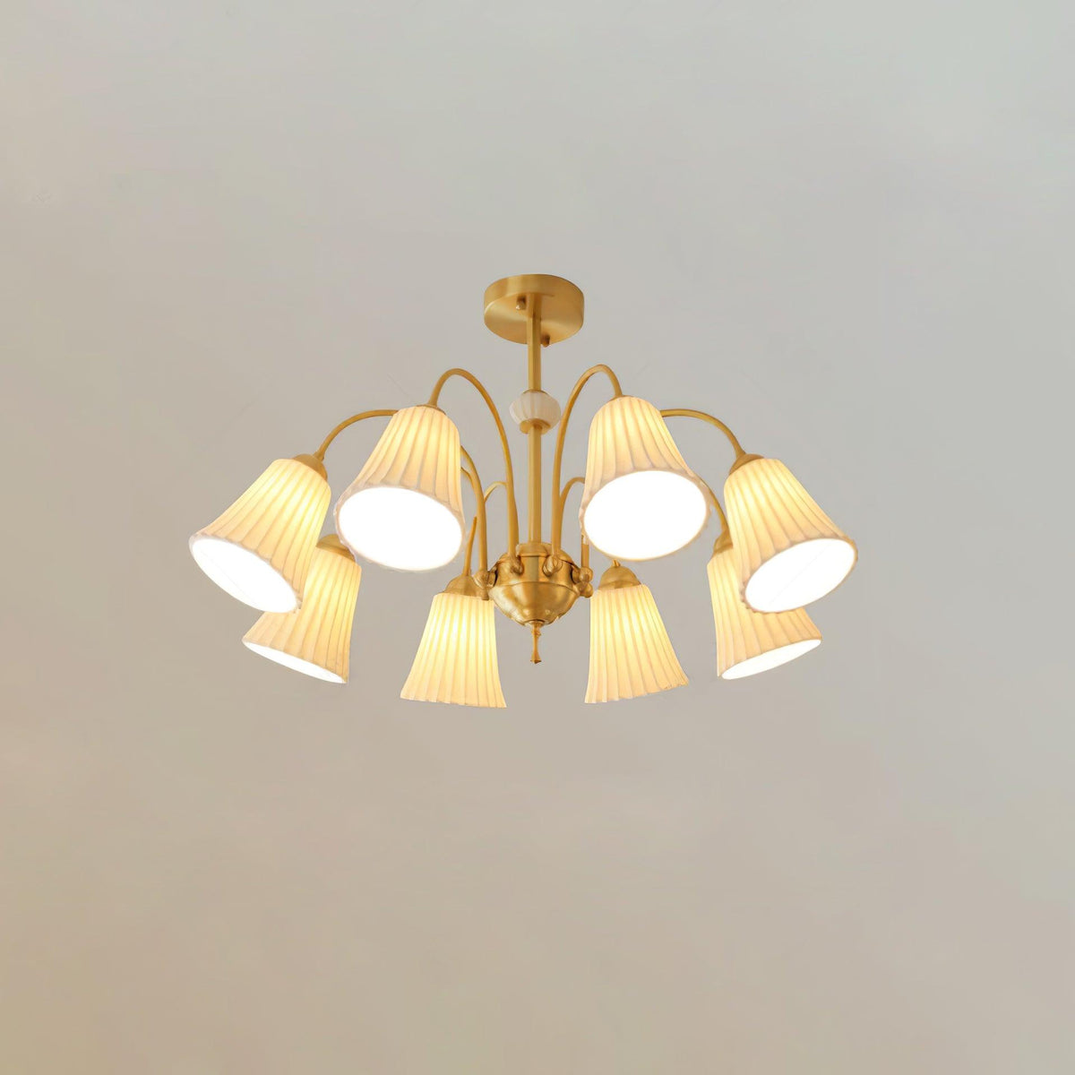 Silas Chandelier Vintage en Céramique - Neutralighting