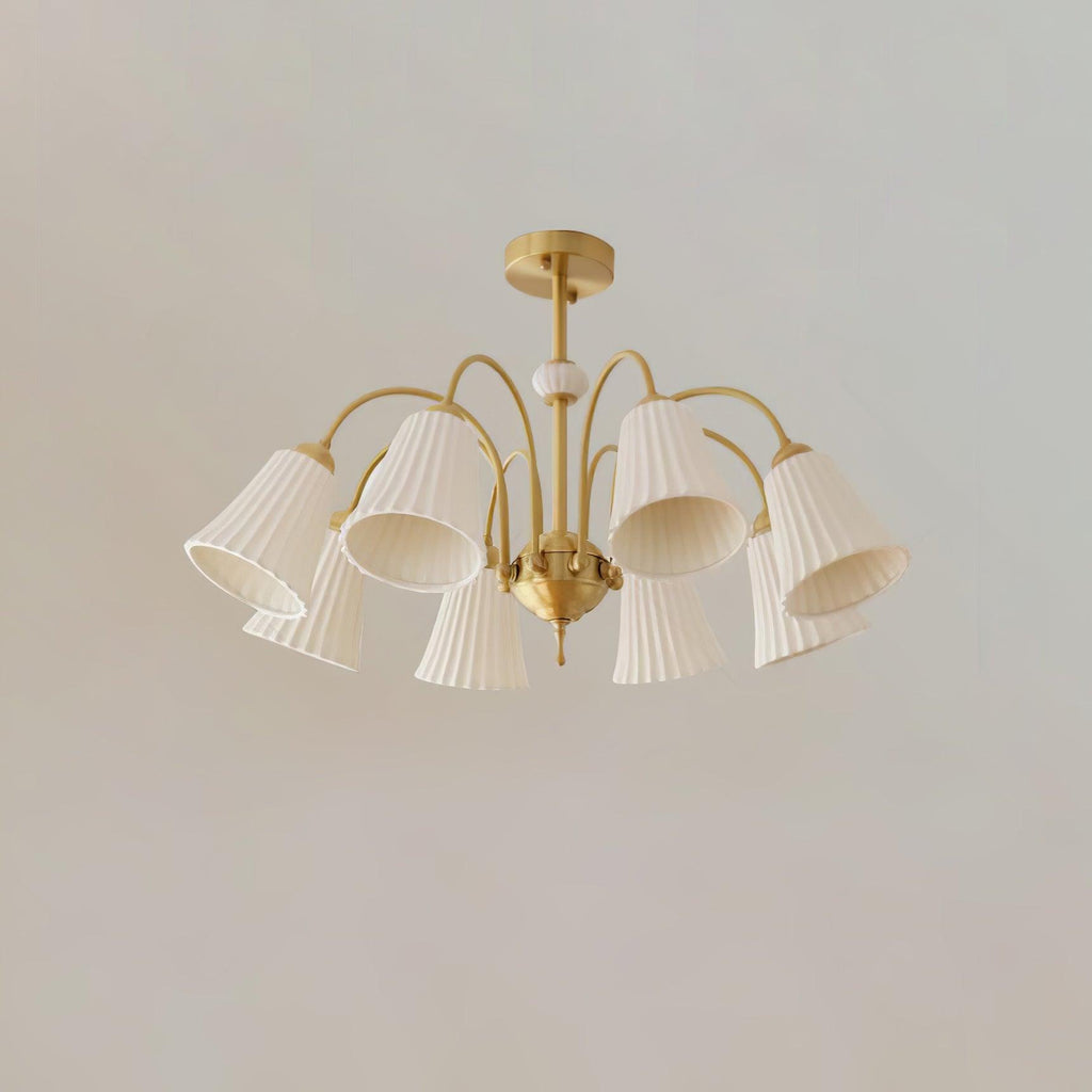 Silas Chandelier Vintage en Céramique - Neutralighting