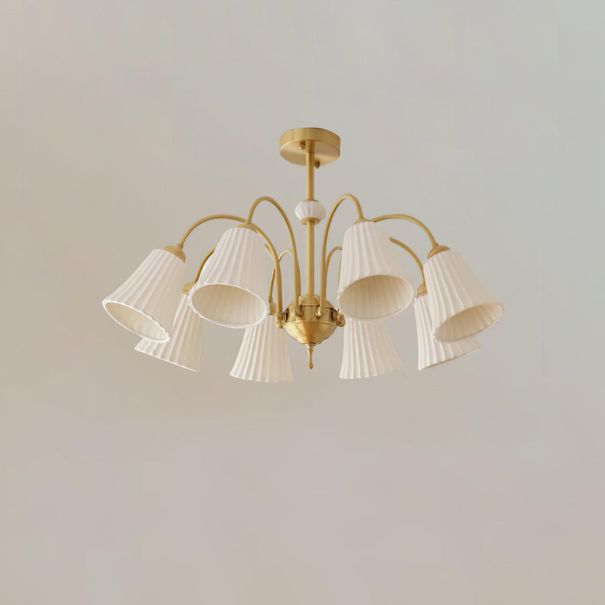Silas Chandelier Vintage en Céramique - Neutralighting
