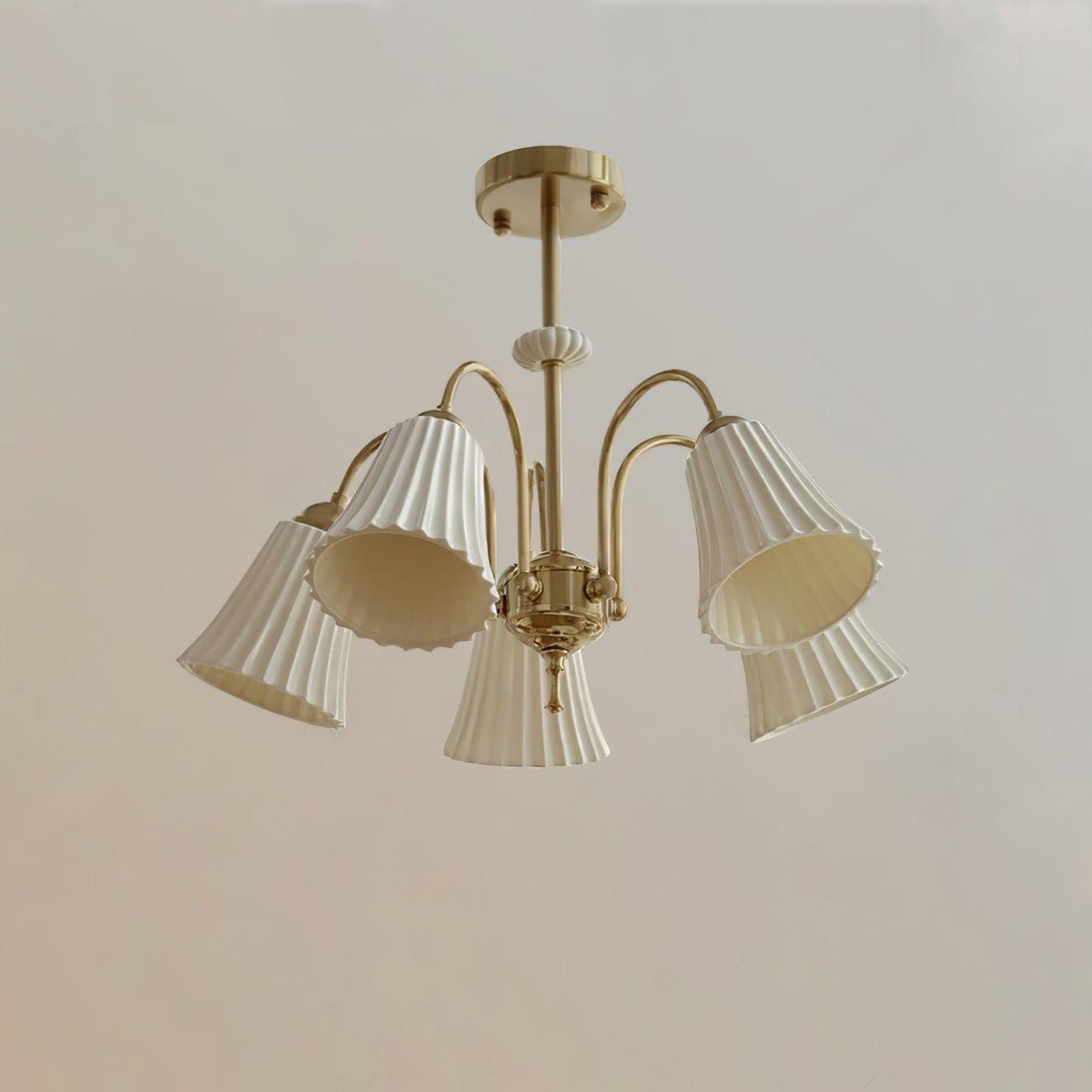 Silas Chandelier Vintage en Céramique - Neutralighting