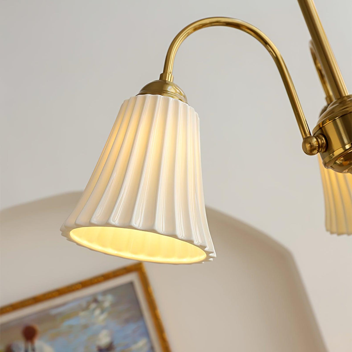 Silas Chandelier Vintage en Céramique - Neutralighting