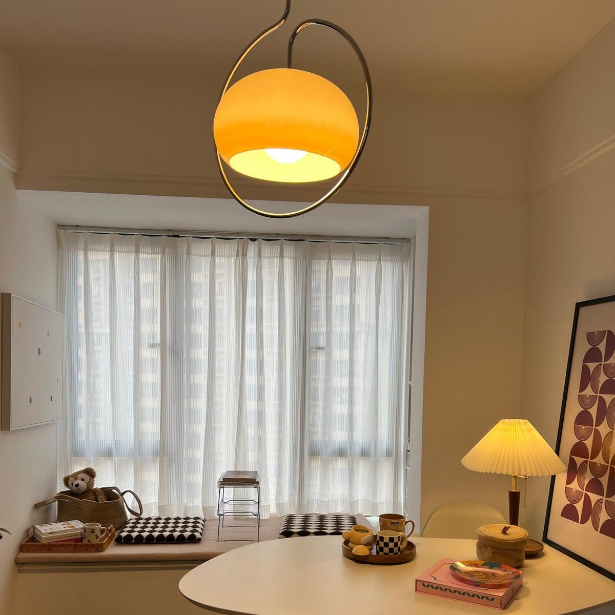 Celesticel Suspension en Verre Rétro - Neutralighting