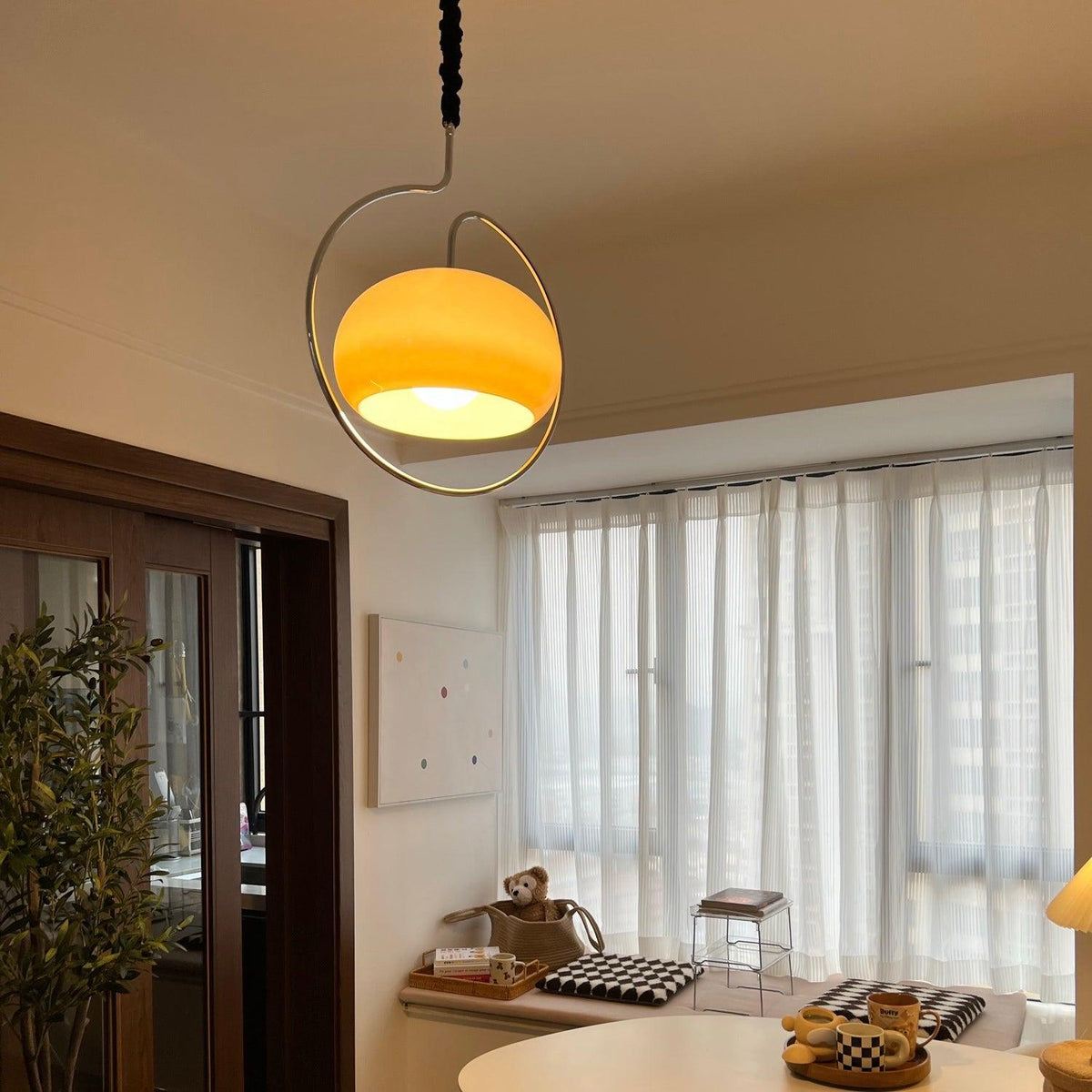 Celesticel Suspension en Verre Rétro - Neutralighting