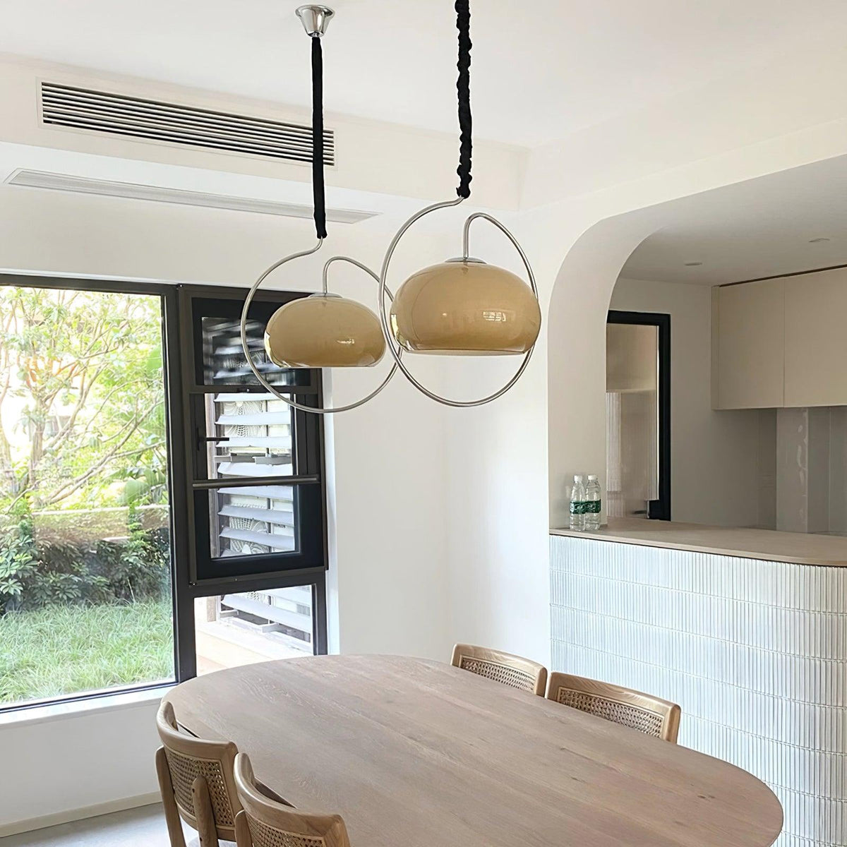 Celesticel Suspension en Verre Rétro - Neutralighting