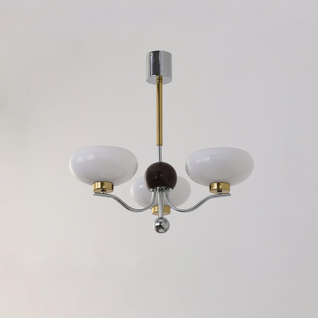 Titus Chandelier Vintage en Verre - Neutralighting
