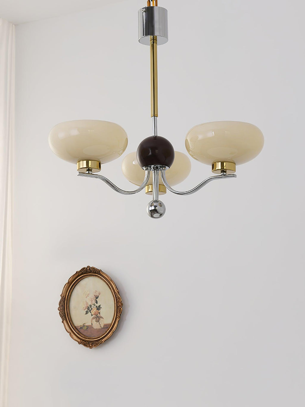 Titus Chandelier Vintage en Verre - Neutralighting