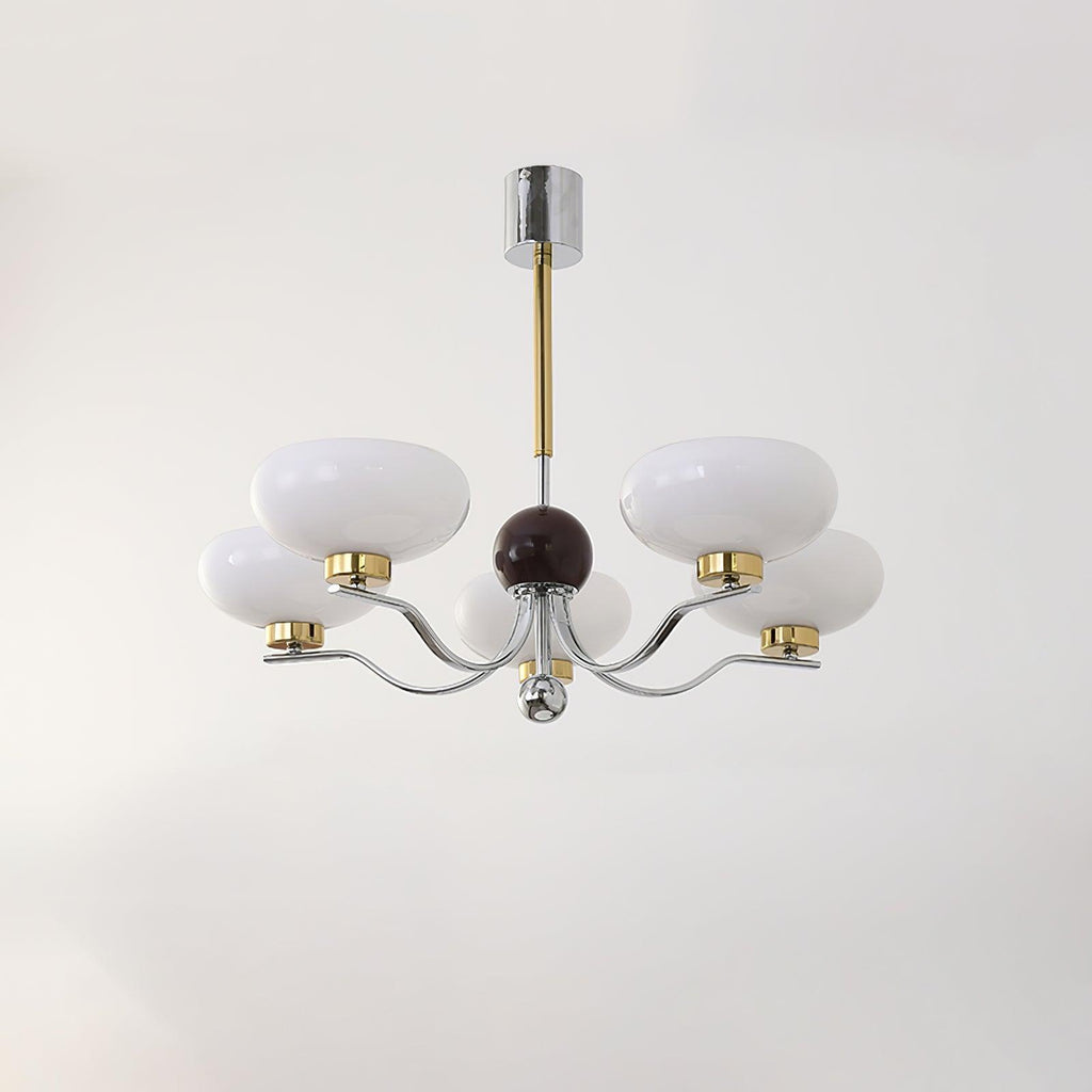 Titus Chandelier Vintage en Verre - Neutralighting