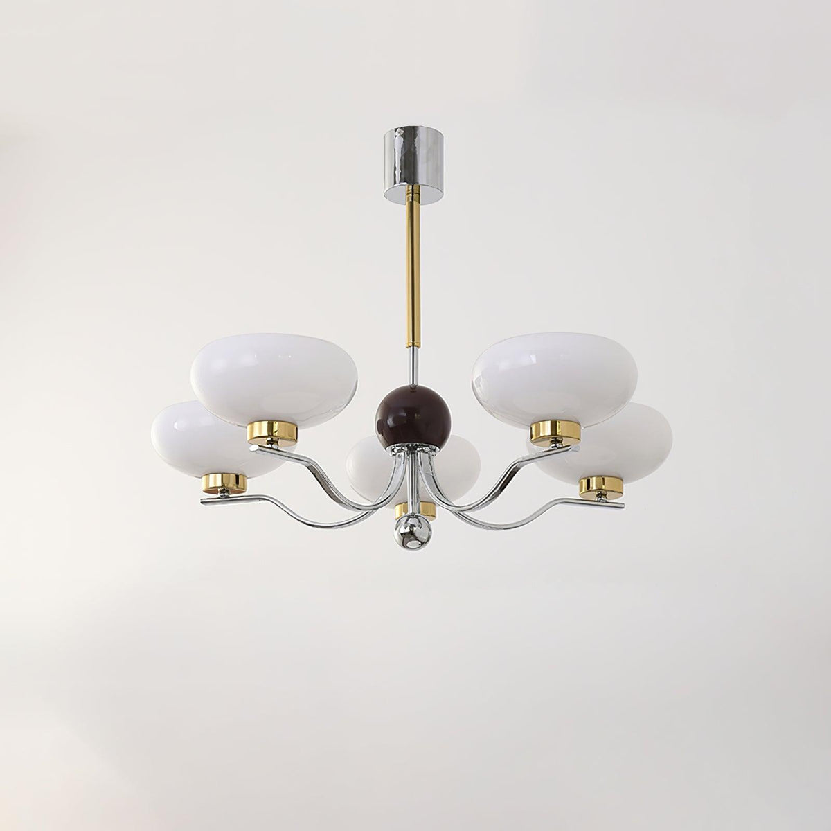 Titus Chandelier Vintage en Verre - Neutralighting