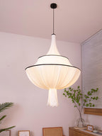 Meduse Lampe Suspendue Tissu Plissé Superposé - Neutralighting