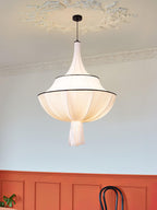 Meduse Lampe Suspendue Tissu Plissé Superposé - Neutralighting