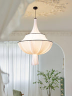 Meduse Lampe Suspendue Tissu Plissé Superposé - Neutralighting