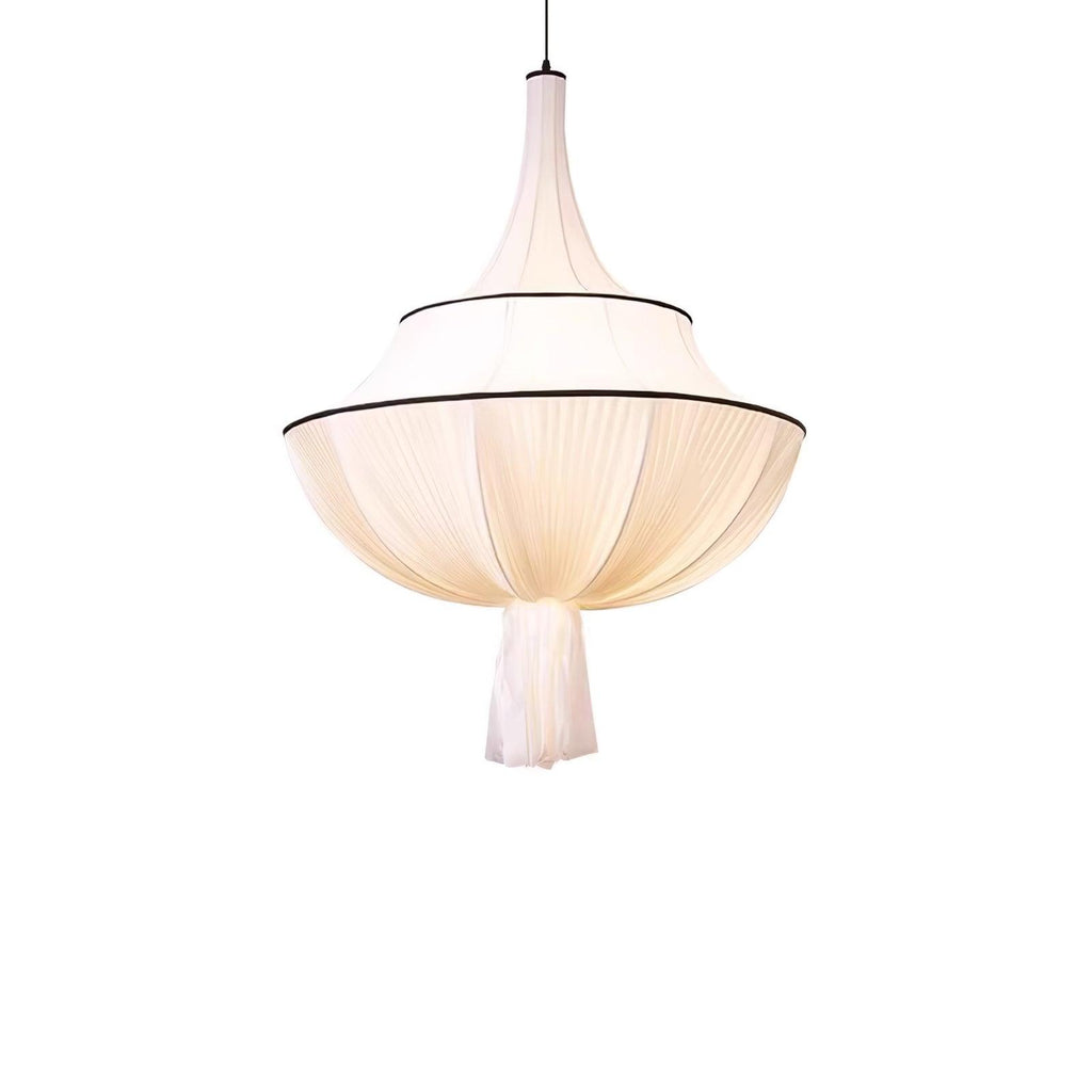 Meduse Lampe Suspendue Tissu Plissé Superposé - Neutralighting