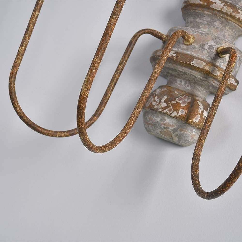 Vevenir Applique Murale Bois Bougie Vintage - Neutralighting