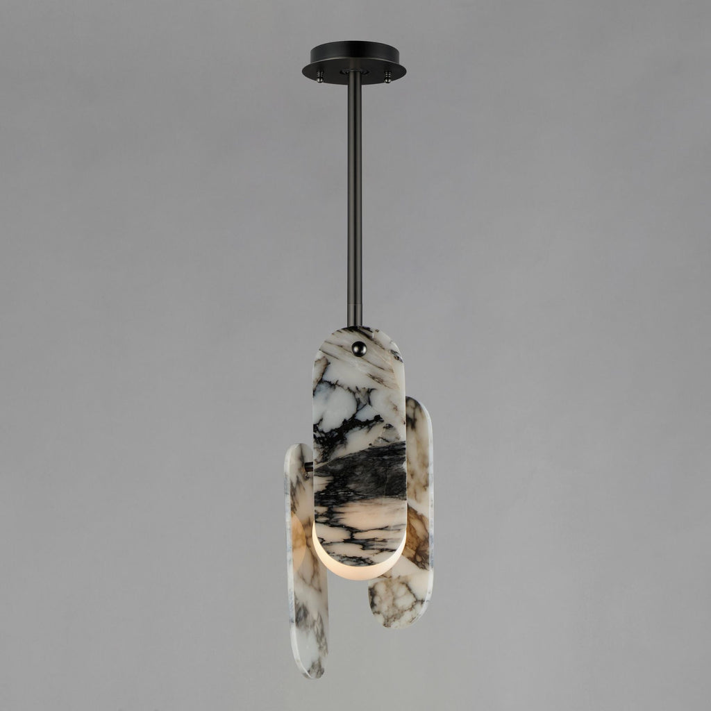 Cevynarae Suspension Marbre Verre Minimaliste Moderne - Neutralighting