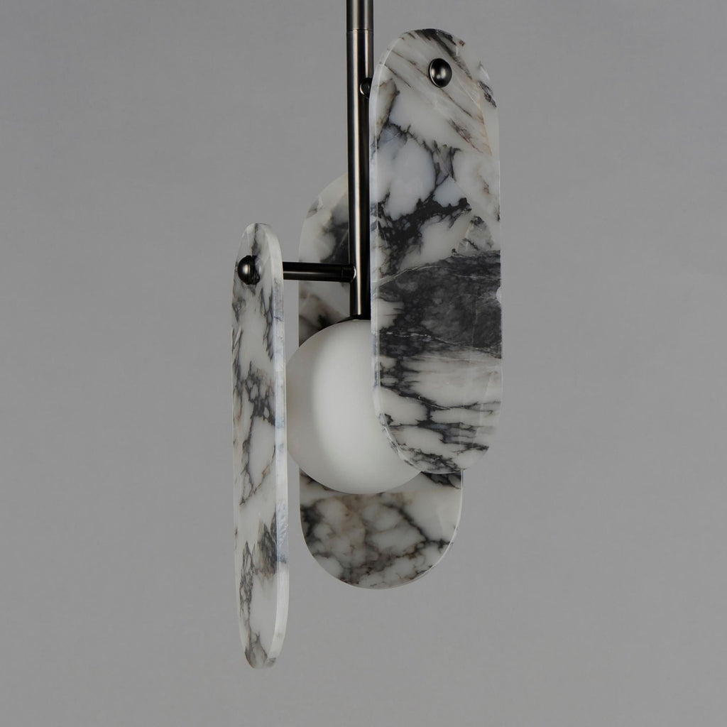 Cevynarae Suspension Marbre Verre Minimaliste Moderne - Neutralighting