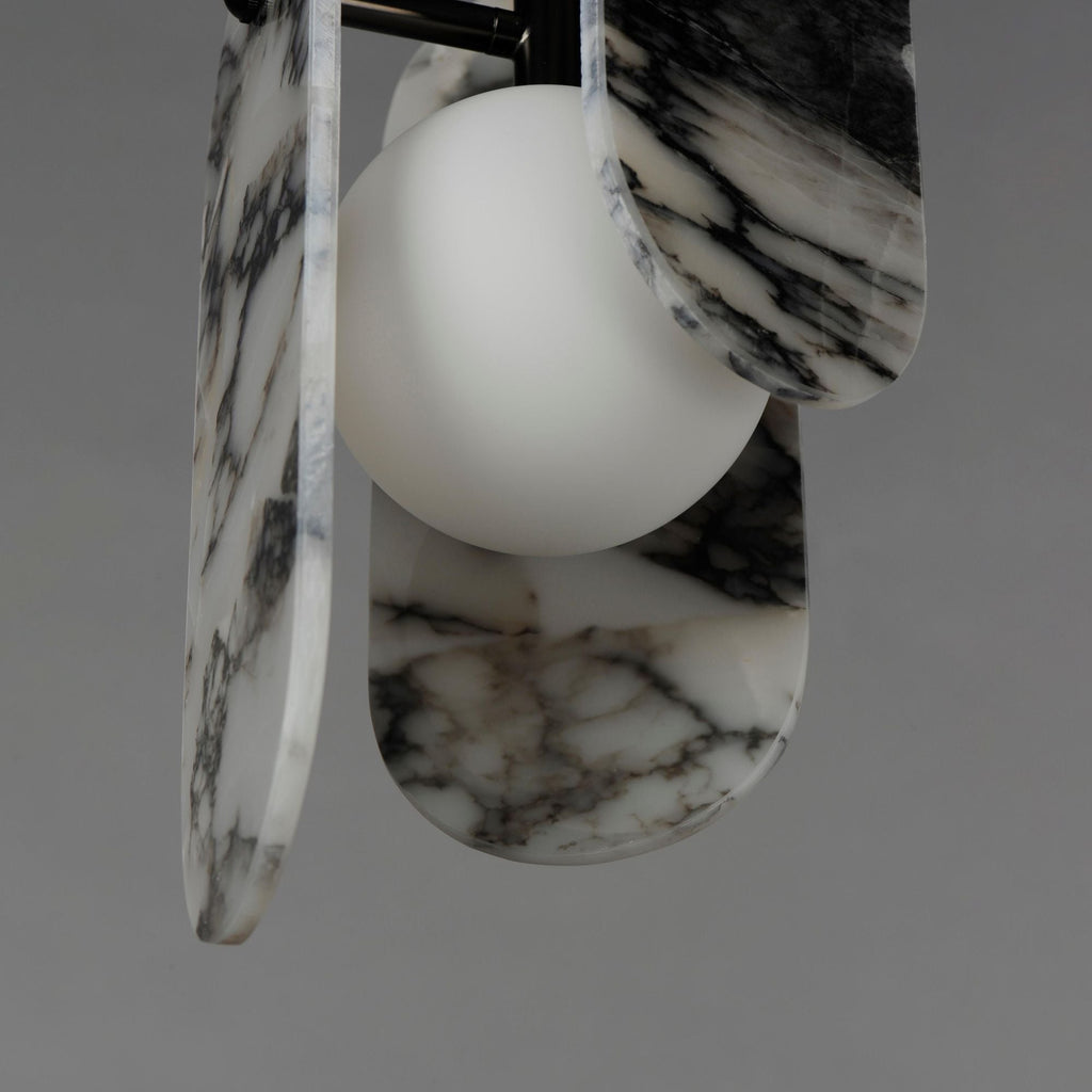 Cevynarae Suspension Marbre Verre Minimaliste Moderne - Neutralighting