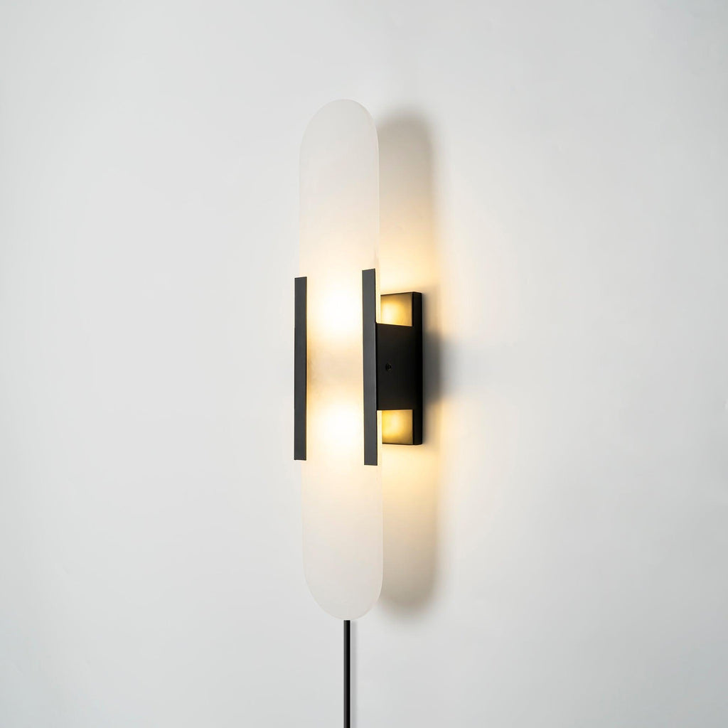 Corvina Oblong Alabaster Wall Light - Neutralighting