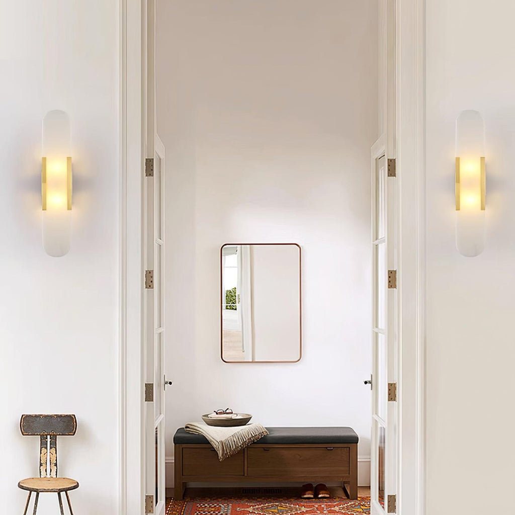 Corvina Oblong Alabaster Wall Light - Neutralighting