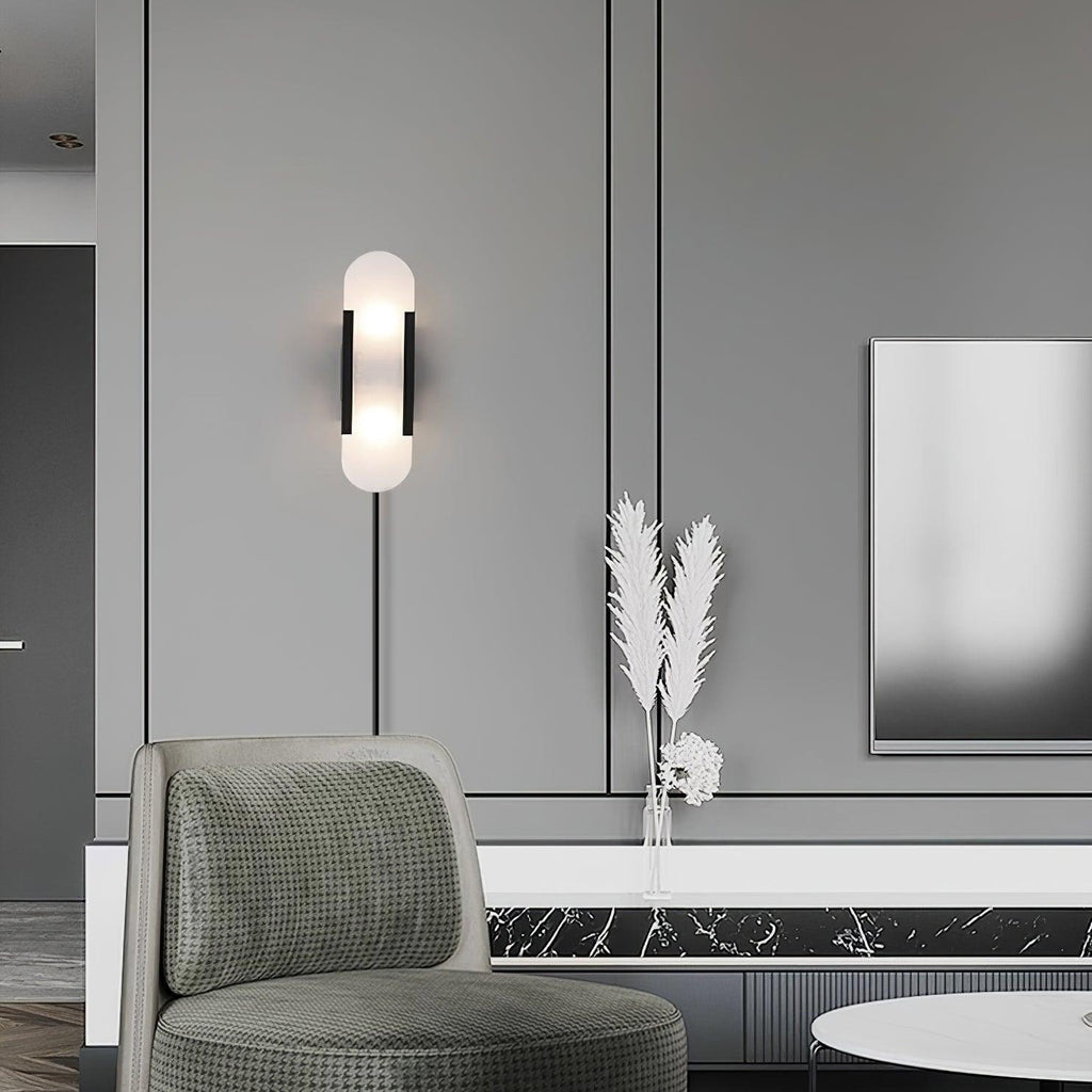 Corvina Oblong Alabaster Wall Light - Neutralighting