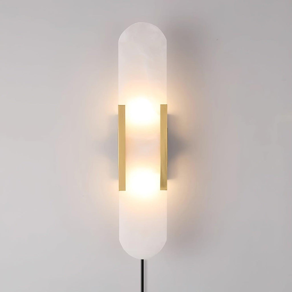 Corvina Oblong Alabaster Wall Light - Neutralighting