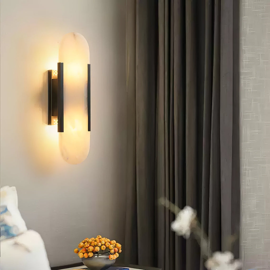 Veo Applique Murale en Albâtre de Luxe - Neutralighting
