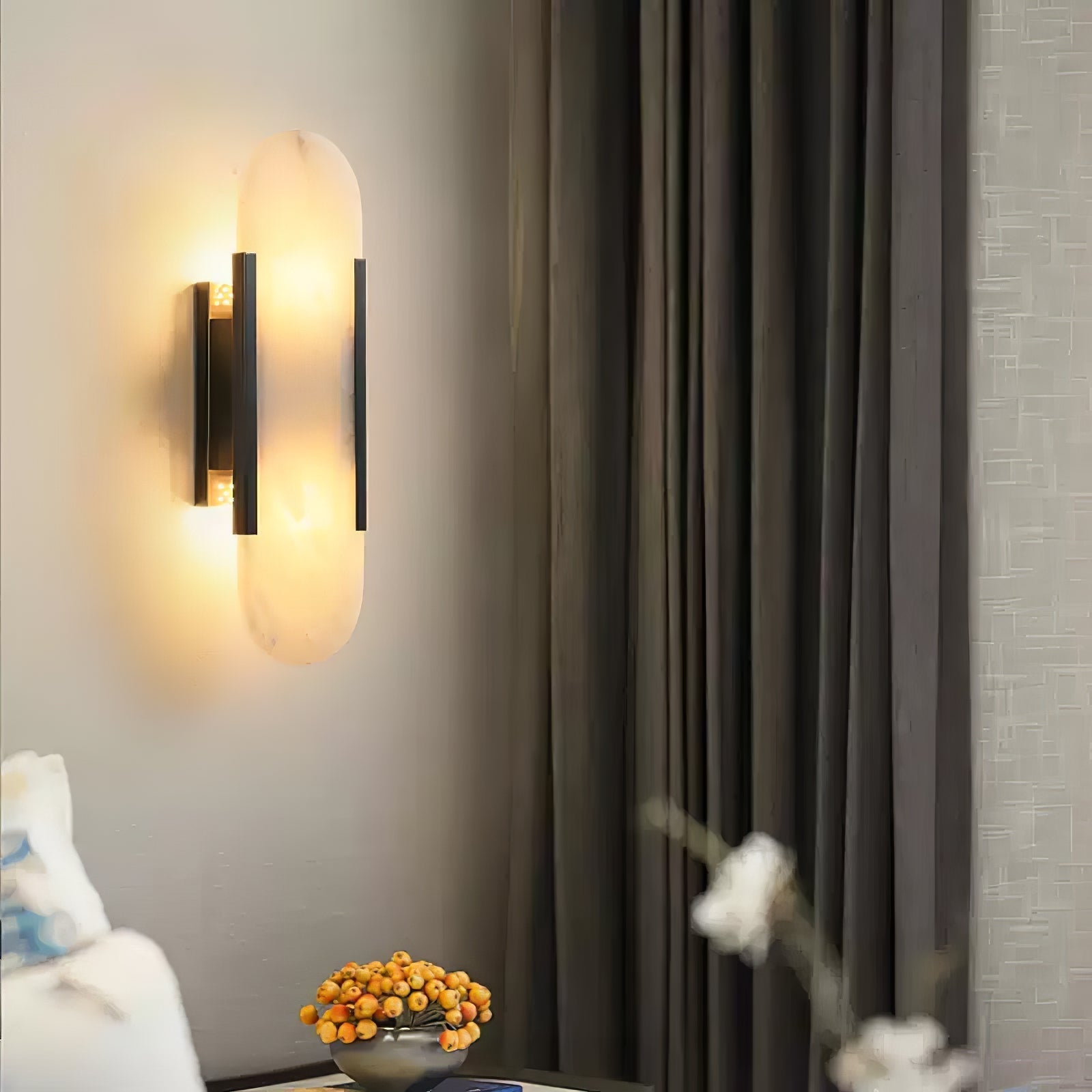Veo Applique Murale en Albâtre de Luxe - Neutralighting