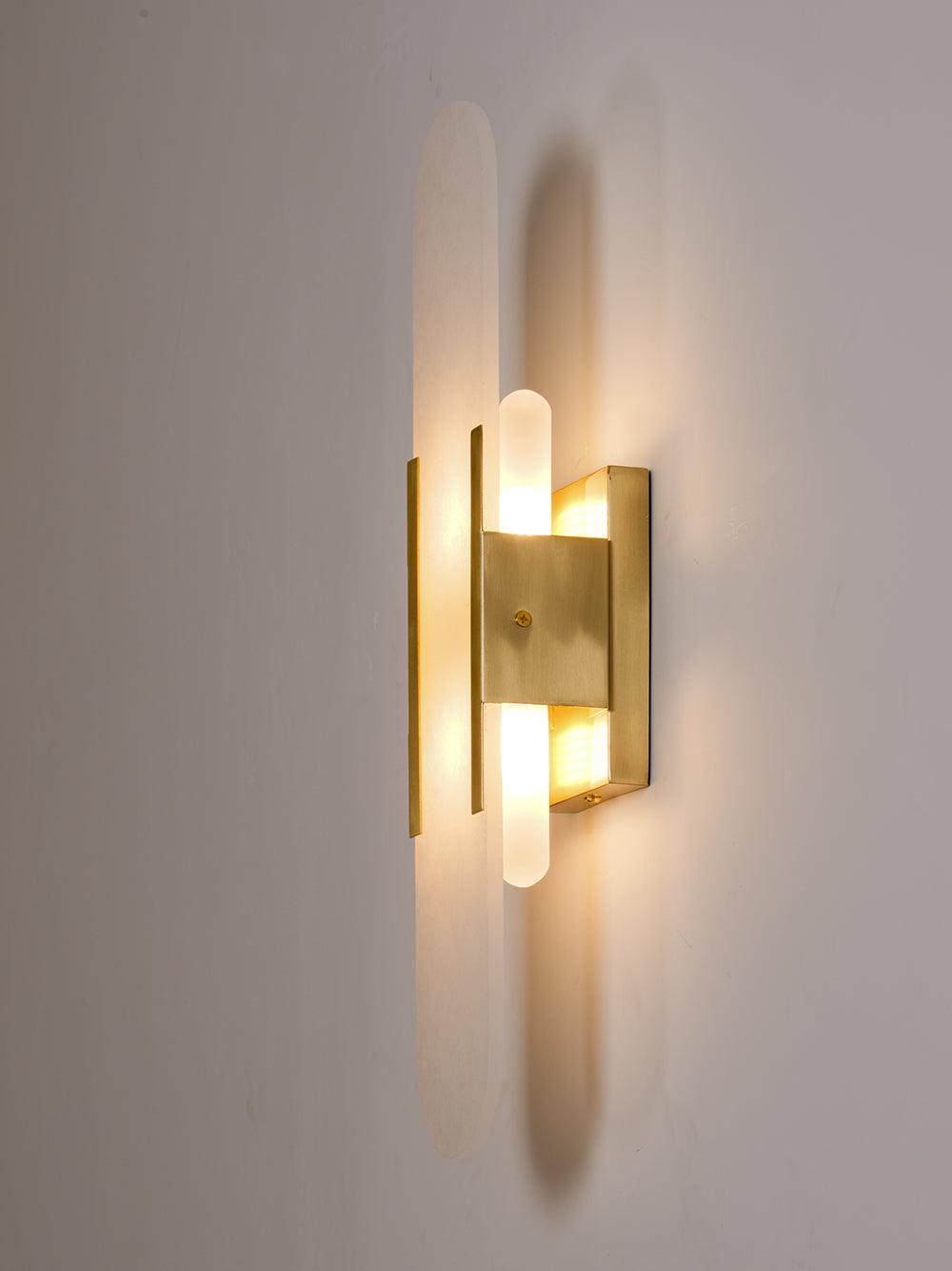 Olraeia Applique Murale Double en Albâtre - Neutralighting