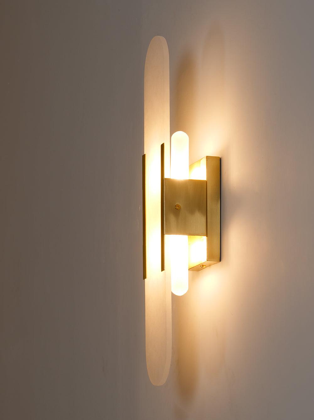 Olraeia Applique Murale Double en Albâtre - Neutralighting