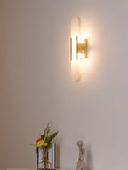 Olraeia Applique Murale Double en Albâtre - Neutralighting