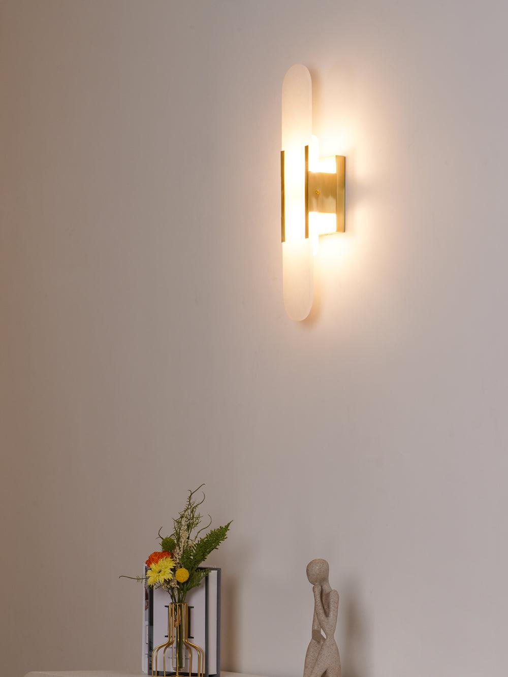 Olraeia Applique Murale Double en Albâtre - Neutralighting