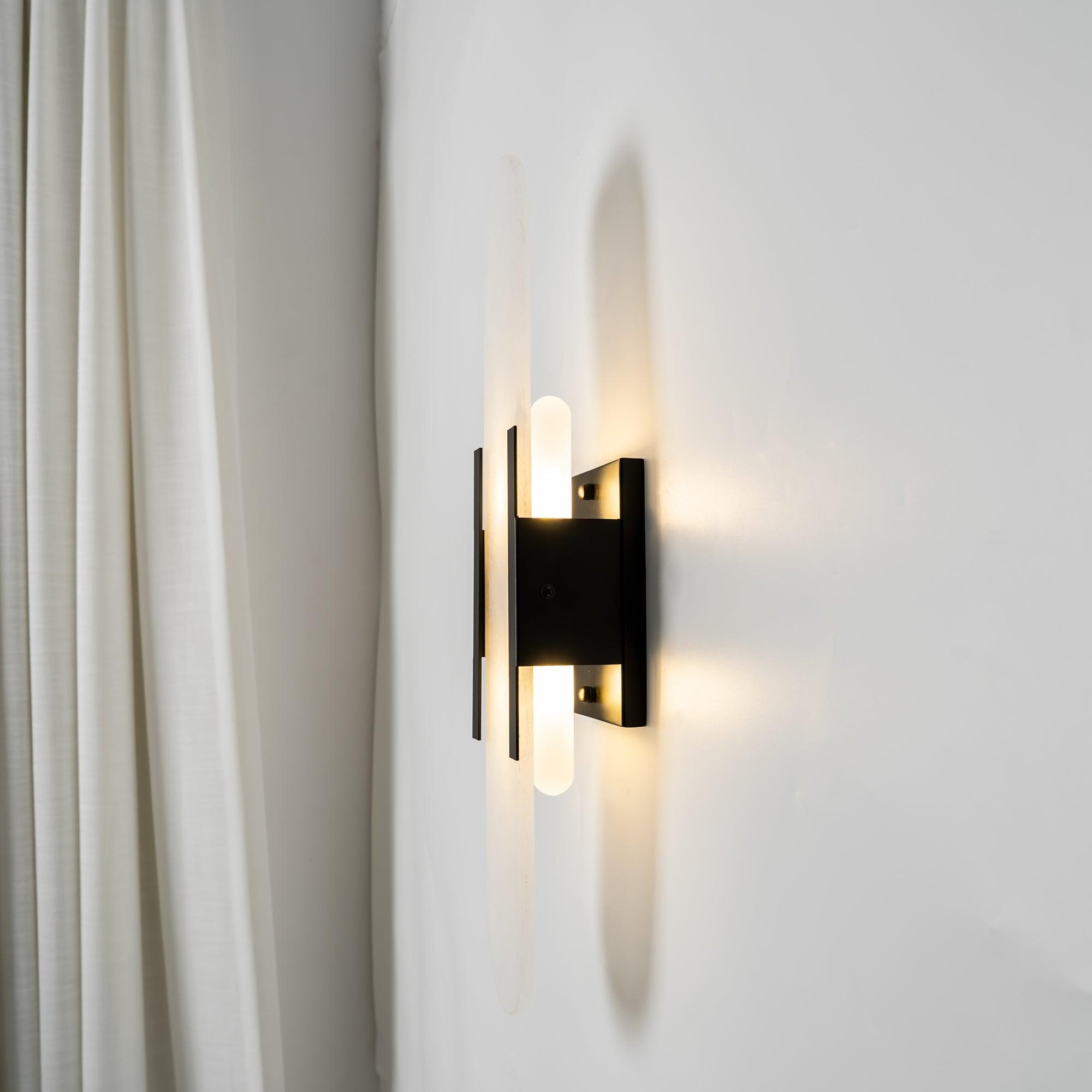Olraeia Applique Murale Double en Albâtre - Neutralighting