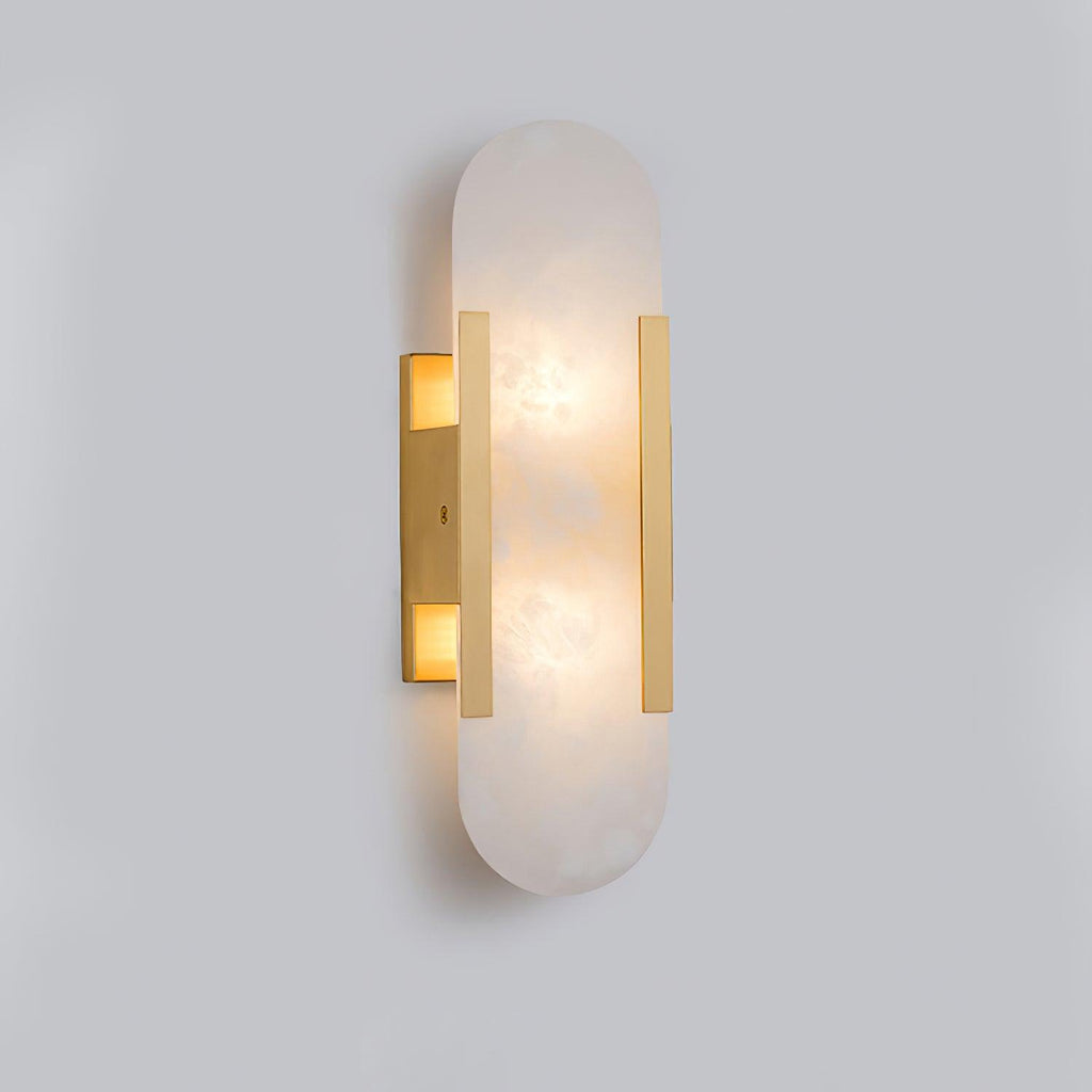 Olraeia Applique Murale Double en Albâtre - Neutralighting