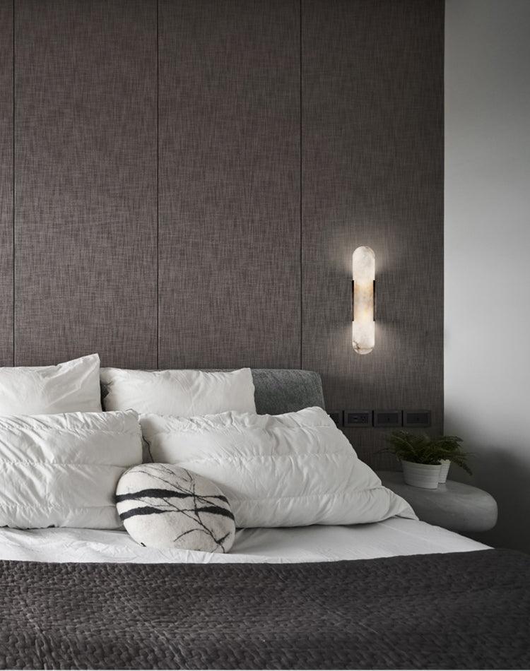 Olraeia Applique Murale Double en Albâtre - Neutralighting