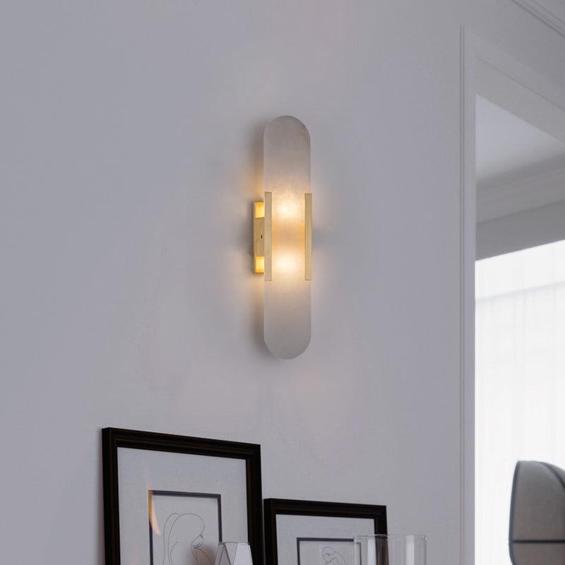 Olraeia Applique Murale Double en Albâtre - Neutralighting