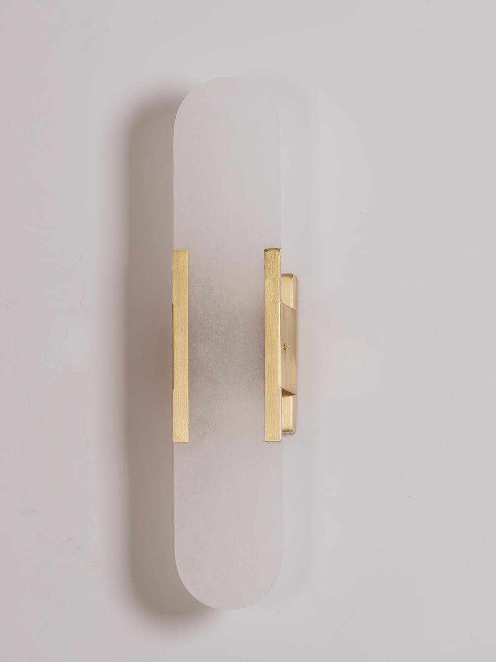 Olraeia Applique Murale Double en Albâtre - Neutralighting