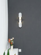 Olraeia Applique Murale Double en Albâtre - Neutralighting